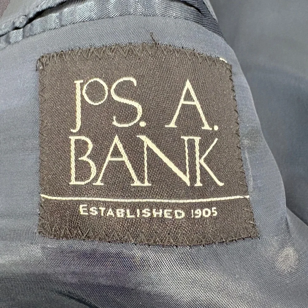 Jos. A. Bank Blazer Mens Navy Blue 50R 50x34 Gold Buttons‎ 2B/4B Preppy Academia